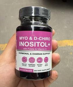 Private Label Premium Inositol-Nahrungsergänzungsmittel Myo-Inositol und D-Chiro-Inositol Mischung Kapseln Hormonelle Balance Pillen für Frauen - Product Image 6