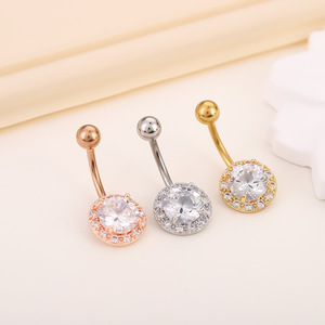 Anelli per <span class=keywords><strong>ombelico</strong></span> Y2K alla moda in acciaio inossidabile, gioielli scintillanti con zirconi per <span class=keywords><strong>piercing</strong></span> all'<span class=keywords><strong>ombelico</strong></span>, gioielli per il corpo a forma di farfalla, <span class=keywords><strong>serpente</strong></span> e cuore per donna - Product Image 2