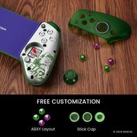 Manette de jeu GameSir G8 Plus Hulk Edition Bluetooth avec joysticks à effet Hall pour Switch 2, tablettes Android, iOS, iPad, PC
