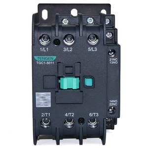 Contactor de CA Tengen TGC1-5011 de 60A trifásico para montaje en carril DIN - Product Image 2