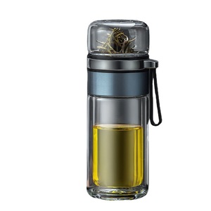 Tea And Water Separation Glass Cup Double Walled Thickened Large Capacity With Filter Business Gifts - Product Image 2