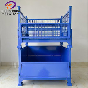 אחסון מדפי פלדה stackable עם רשת אחסון רשת מחסן פלדה מדף - Product Image 2