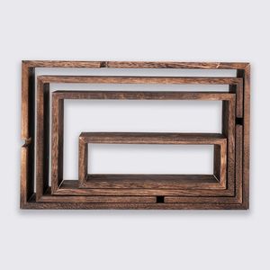 Solid Wood Display Shelf Modern Chinese Style Multi Tiered <b>Tea</b> <b>Set</b> Rack Home Desktop Minimalist Zen Inspired Storage - Product Image 4