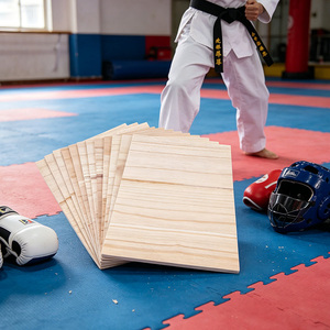 Vente en gros de planches en bois de Taekwondo et de Karaté en usine, planches d'entraînement personnalisées pour adultes et enfants - Product Image 3