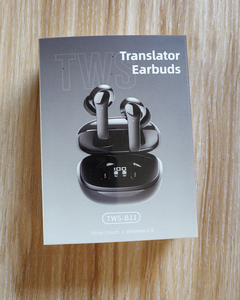 B11 casque binaural intelligent affichage OLED traduction vocale <span class=keywords><strong>chinois</strong></span> anglais <span class=keywords><strong>traducteur</strong></span> simultané multilingue - Product Image 5