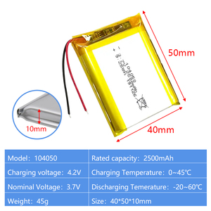 104050 502530 954292 3.7V 1000-8000mAh 5000mAh Polymer Lithium Ion pin 105568 955565 803040 755060 126090 NCM Túi tế bào - Product Image 5