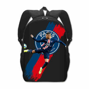 Sac à dos HY Mbappe Football 14 16 17 pouces pour école primaire et maternelle, sac à dos pour garçons avec réduction de la charge sur les épaules - Product Image 4