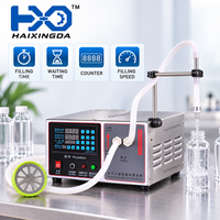 Machine de remplissage automatique de bouteilles de bureau à commande numérique, remplisseuse à buse unique pour les contenants de boissons, détergents et parfums