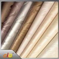 Fournisseur de tissu en cuir Rexine matelassé, cuir artificiel en PVC pour sièges de voiture, avec de bons commentaires