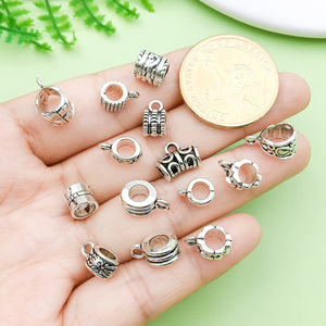 Antique <b>Silver</b> Alloy <b>Charms</b> Butterfly Shape DIY Jewelry Accessories For <b>Bracelet</b> Necklace Unisex Everyday Wear - Product Image 2
