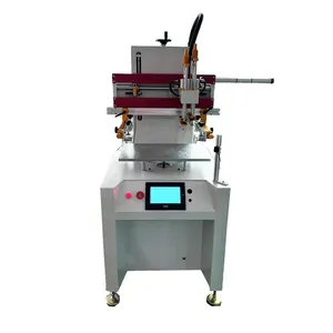 Chinese Manufacture Factory Horizontal Lifting Semi Automatic Screen Printer For Clothes Paper CupOffset Screen Printing Machine