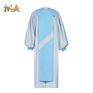 Bán Buôn OEM Chất Lượng Cao Giáo Hội Áo Unisex Nhà Thờ Trang Phục Choir Robes Chasuble Áo Cho Choirs Giáo Sĩ Đồng Phục - Product Image 1