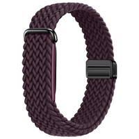 Bandjoy OEM Vente en gros Bracelets de montre en nylon tressé à taille étroite avec boucle magnétique, bracelets de remplacement pour Google Fitbit Air