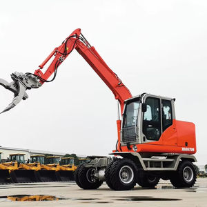 Superventas Mini 4 ruedas motrices 8 toneladas XG8075W cubo rueda excavadora juguetes nueva rueda maquinaria de movimiento de tierras <span class=keywords><strong>motor</strong></span> núcleo del <span class=keywords><strong>Motor</strong></span> - Product Image 1