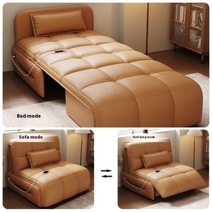 2024 Mới Thông Minh Điện Sofa Giường Thiết Kế Hiện Đại Dual-Mục Đích Có Thể Gập Lại Điều Khiển Từ Xa Căn Hộ Nhỏ Phòng Khách Phòng Ngủ Nghiên Cứu - Product Image 3