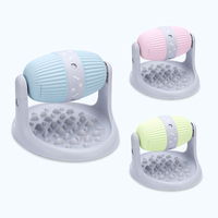 Jouets pour chiens en plastique écologiques à succès – Distributeur de nourriture lent à roulettes, trois couleurs – Fournitures pour animaux de compagnie