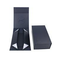 Boîte cadeau magnétique pliable avec logo, boîte en carton rigide pliable avec aimant, emballage pour vêtements et chaussures