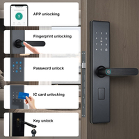 Cerradura Inteligente para Puerta con Huella Dactilar, Sin Llave, Teclado Electrónico, TTlock, Juego de Cerradura con Contraseña para Puerta, Fabricante OEM