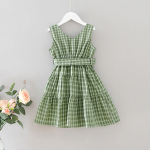 Ropa Infantil al por Mayor, Vestidos de Niña con Flores Rojas para el Verano, Estilo Casual - Product Image 6