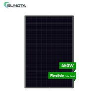 SUNDTA 300W 400W 500W Panneaux solaires flexibles Modules d'énergie solaire à couche mince de type N pour une utilisation en camping à domicile