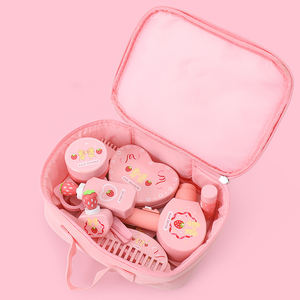 Nuevo diseño de belleza que Asst juego tocador de madera juguete de diseño con espejo peine <span class=keywords><strong>tijeras</strong></span> - Product Image 5