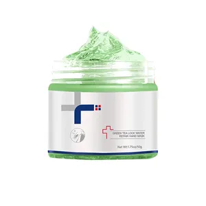 Cura della pelle private label esfoliante vegano mano piede lozione sbiancante set idratante nutriente crema de para manos maschera per le mani