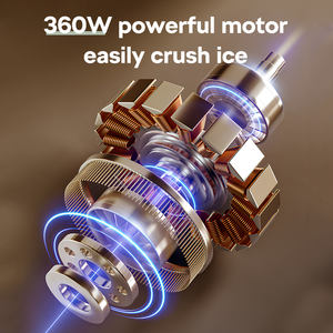 लिगकेवन फैक्टरी डिजाइन 700 एमएल स्पोर्ट्स जूसर ब्लेंडर प्रोटीन शेकर इलेक्ट्रिक ब्लेंडर पोर्टेबल रस ब्लेंडर - Product Image 5