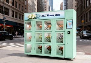 Casier à fleurs intelligent Winnsen avec grande fenêtre transparente, <span class=keywords><strong>paiement</strong></span> sans espèces multiple, utilisation commerciale intérieure et extérieure - Product Image 6