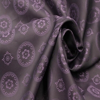 Doublure de veste en jacquard en polyester et viscose, sensation à la main lisse, 4 pièces