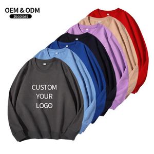 Natural Soft Cotton <b>Men's</b> <b>Sweatshirts</b> Autumn Breathable Pullover Sweaters for <b>Men</b> Round Neck Hoodies - Product Image 2