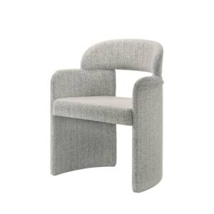 Modern <strong>Grey</strong> Chenille <strong>Reclining</strong> Arm <strong>Chair</strong> with Massage (Set of 2) for Living Room - Product Image 1