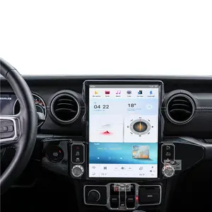 Radio Tesla per Jeep Wrangler JL 2018-2021 lettore multimediale per Auto Android unità principale di navigazione GPS per Auto registratore a nastro Stereo automatico