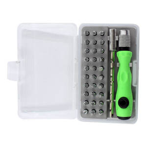 Mini destornillador 32 en 1, juego de herramientas de mano, juego de destornilladores sin chispas de varios tamaños para reparación de teléfonos móviles y computadoras - Product Image 3