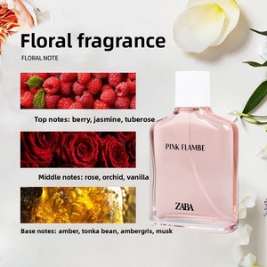 Commerce électronique transfrontalier, boîte <span class=keywords><strong>de</strong></span> présentation <span class=keywords><strong>de</strong></span> beauté rouge rose, <span class=keywords><strong>eau</strong></span> <span class=keywords><strong>de</strong></span> <span class=keywords><strong>toilette</strong></span> pour femmes et hommes, parfum First Love Girl, Zhejiang, 30 ml - Product Image 2