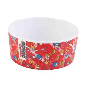 Tazón de Melamina Rojo con Diseño de Dibujos Animados, Cuerpo Recto, Boca Ancha, Sin Asa, para Niños Mayores de 4 Años - Product Image 1