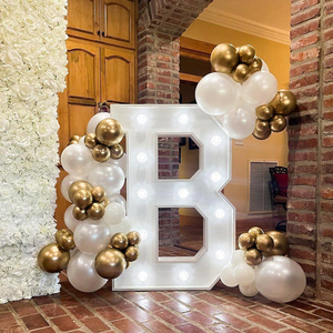 <span class=keywords><strong>Letras</strong></span> LED Grandes para Decoración, 4 y 5 Pies, <span class=keywords><strong>Letras</strong></span> <span class=keywords><strong>Gigantes</strong></span> <span class=keywords><strong>DIY</strong></span> para Baby Shower, Cumpleaños, Bodas, Fondo de Noche - Product Image 6