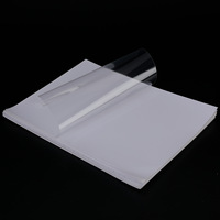 Fournisseur d'étiquettes adhésives en gros, papier autocollant transparent en vinyle imprimable et imperméable pour imprimante jet d'encre