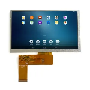 Monitor Display 7 Inch 800x480 High Brightness Tft Lcd Display 40pin RGB Interface 700nit 7 Inch Tft Monitor With Optional Touch