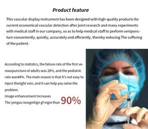 Alat Pencari Vena LED Portabel Terlaris Merah/Inframerah untuk Klinik & Pediatri - Product Image 3