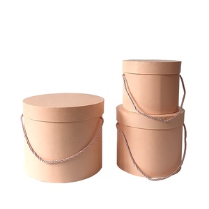 Scatole di dimensioni di nozze d'imballaggio di carta della scatola regalo del cilindro rotondo del fiore della rosa di lusso su ordinazione all'ingrosso per la mamma mamma san valentino - Product Image 5