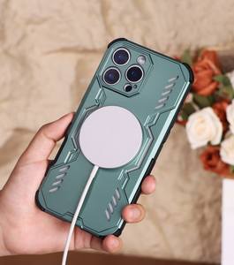 Coque de téléphone portable 2 en 1 en PC rigide et TPU antichoc avec étuis magnétiques pour iPhone 17 Plus 13 15 16 Pro Max - Product Image 3