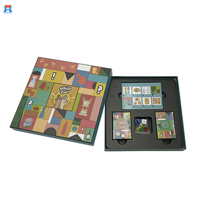 Campione gratuito gioco <span class=keywords><strong>da</strong></span> <span class=keywords><strong>tavolo</strong></span> educativo interattivo personalizzato per bambini con dadi divertenti fatti in pelle con stampa personalizzata - Product Image 2
