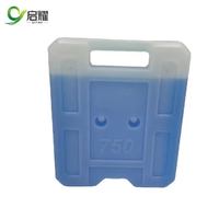 Blocs de glace réutilisables en plastique pour congélateur, briques de glace eutectiques PCM pour expédition médicale, vente en gros d'usine