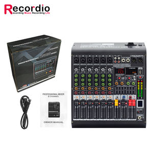 Mezclador <span class=keywords><strong>de</strong></span> Audio <span class=keywords><strong>de</strong></span> <span class=keywords><strong>mesa</strong></span>, GAX-MC6, Recordio, venta al por mayor - Product Image 4