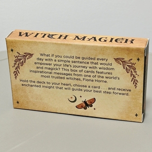 Tarjetas de Oráculo Mágicas de Brujería Personalizadas, 10.3x6cm, Tamaño de Bolsillo, Tarjetas de Inspiración, Impresión a Doble Cara, Mazo de Afirmaciones Espirituales - Product Image 4