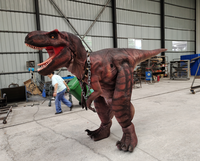 Costume de dinosaure personnalisé en usine chinoise, design populaire pour cosplay, costumes de performance de dinosaure, marionnettes de dinosaure, tenue de cosplay de dinosaure