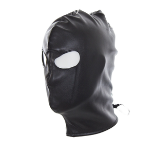 Volwassen Bdsm Training Binding Pu Tease Masker Bondage Hoofddeksel Kappen Seksspeeltjes Podium Rekwisieten Voor Mannen En Vrouwen - Product Image 1