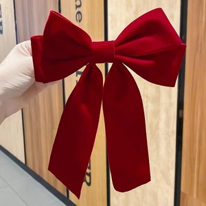 Lazos para el cabello para mujeres Pasador francés Pinzas para el cabello Lazos grandes Bowknot HairClip Metal Accesorios para el cabello para niñas adolescentes Horquilla - Product Image 4