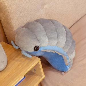 Peluche tendance et créative, jouet en peluche doux et câlin en forme <span class=keywords><strong>de</strong></span> punaise, cadeau fantaisie, surprise du Poisson d'avril - Product Image 1