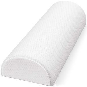 Oreiller de soutien pour les jambes - Oreiller de repos pour les jambes en mousse à mémoire de forme pure, <span class=keywords><strong>demi</strong></span>-<span class=keywords><strong>lune</strong></span>, <span class=keywords><strong>coussin</strong></span> de repose-pieds - Product Image 1